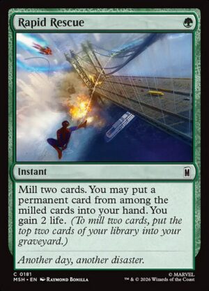 Rapid Rescue - Foil<br /><span class="collector-number">Collector No. 181</span>