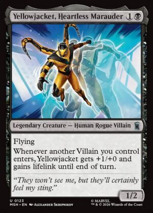 Yellowjacket, Heartless Marauder - Foil<br /><span class="collector-number">Collector No. 123</span>