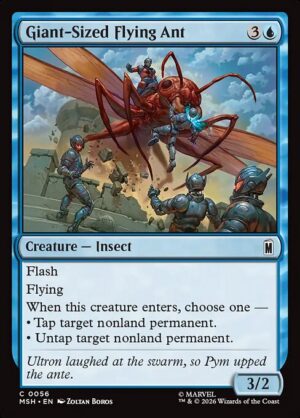 Giant-Sized Flying Ant - Foil<br /><span class="collector-number">Collector No. 56</span>