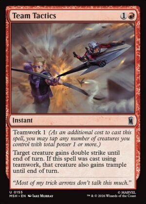 Team Tactics - Foil<br /><span class="collector-number">Collector No. 155</span>