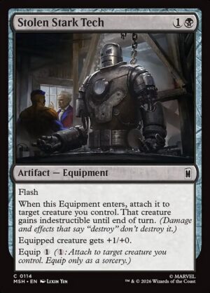 Stolen Stark Tech - Foil<br /><span class="collector-number">Collector No. 114</span>