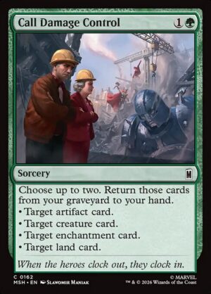 Call Damage Control - Foil<br /><span class="collector-number">Collector No. 162</span>