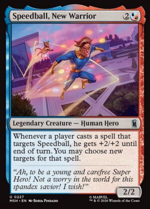 Speedball, New Warrior - Foil<br /><span class="collector-number">Collector No. 227</span>