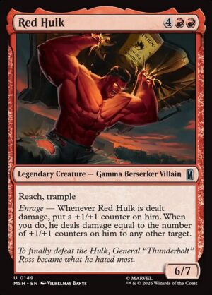 Red Hulk - Foil<br /><span class="collector-number">Collector No. 149</span>