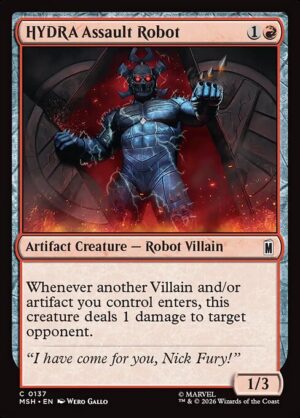 HYDRA Assault Robot - Foil<br /><span class="collector-number">Collector No. 137</span>