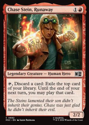 Chase Stein, Runaway - Foil<br /><span class="collector-number">Collector No. 682</span>