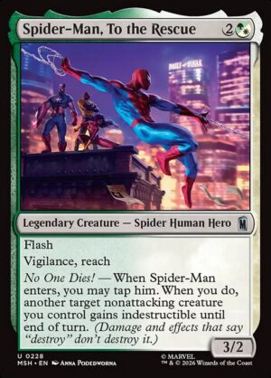 Spider-Man, To the Rescue - Foil<br /><span class="collector-number">Collector No. 228</span>