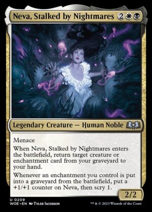 Neva, Stalked by Nightmares - Foil<br /><span class="collector-number">Collector No. 209</span>