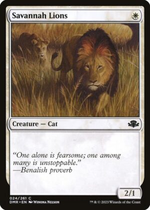 Savannah Lions<br /><span class="collector-number">Collector No. 24</span>