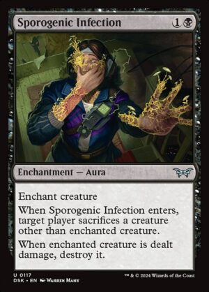 Sporogenic Infection - Foil<br /><span class="collector-number">Collector No. 117</span>