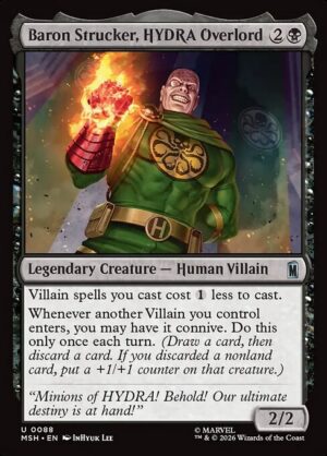 Baron Strucker, HYDRA Overlord - Foil<br /><span class="collector-number">Collector No. 88</span>
