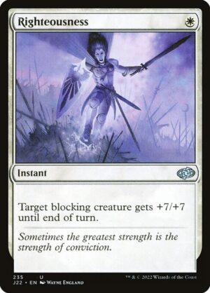 Righteousness<br /><span class="collector-number">Collector No. 235</span>