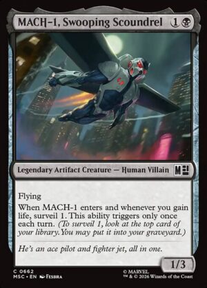 MACH-1, Swooping Scoundrel - Foil<br /><span class="collector-number">Collector No. 662</span>