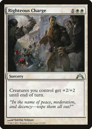 Righteous Charge<br /><span class="collector-number">Collector No. 23</span>