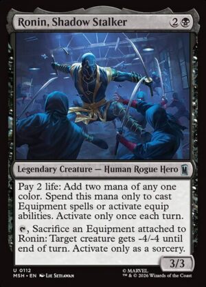 Ronin, Shadow Stalker - Foil<br /><span class="collector-number">Collector No. 112</span>