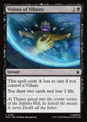 Visions of Villainy - Foil<br /><span class="collector-number">Collector No. 120</span>