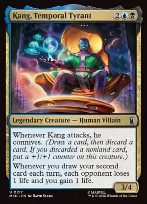 Kang, Temporal Tyrant - Foil<br /><span class="collector-number">Collector No. 217</span>