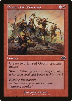 Empty the Warrens<br /><span class="collector-number">Collector No. 318</span>