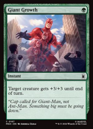 Giant Growth - Foil<br /><span class="collector-number">Collector No. 167</span>