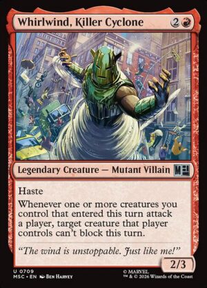 Whirlwind, Killer Cyclone - Foil<br /><span class="collector-number">Collector No. 709</span>