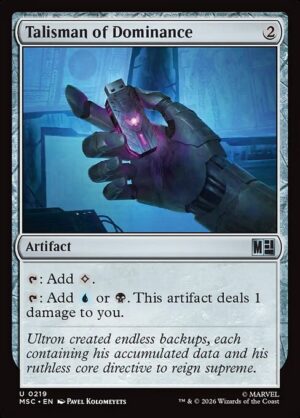 Talisman of Dominance Surge - Surge Foil<br /><span class="collector-number">Collector No. 219</span>