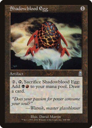 Shadowblood Egg<br /><span class="collector-number">Collector No. 308</span>