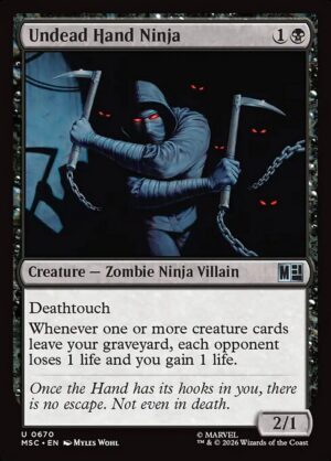 Undead Hand Ninja - Foil<br /><span class="collector-number">Collector No. 670</span>