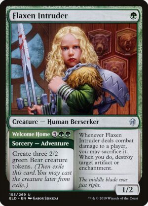 Flaxen Intruder // Welcome Home<br /><span class="collector-number">Collector No. 155</span>