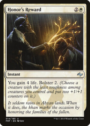 Honor's Reward<br /><span class="collector-number">Collector No. 14</span>