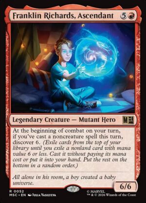 Franklin Richards, Ascendant Surge - Surge Foil<br /><span class="collector-number">Collector No. 52</span>