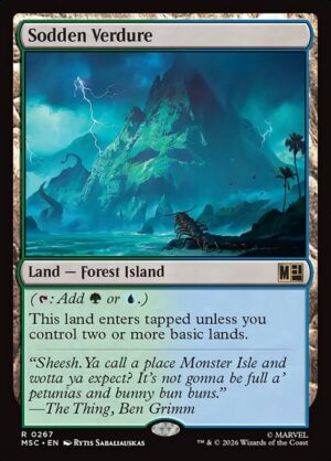 Sodden Verdure Surge - Surge Foil<br /><span class="collector-number">Collector No. 267</span>