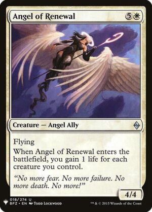 Angel of Renewal<br /><span class="collector-number">Collector No. BFZ-18</span>