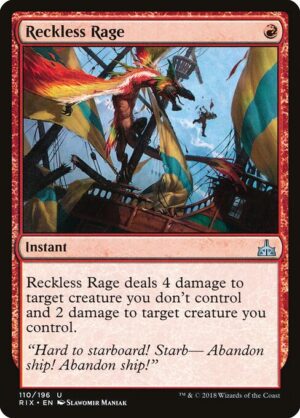 Reckless Rage<br /><span class="collector-number">Collector No. 110</span>