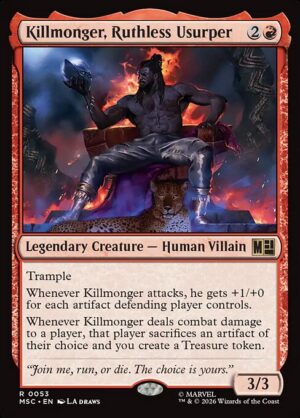 Killmonger, Ruthless Usurper Surge - Surge Foil<br /><span class="collector-number">Collector No. 53</span>