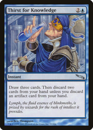 Thirst for Knowledge<br /><span class="collector-number">Collector No. 53</span>