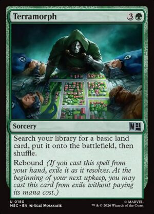 Terramorph Surge - Surge Foil<br /><span class="collector-number">Collector No. 180</span>