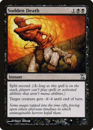 Sudden Death<br /><span class="collector-number">Collector No. 134</span>