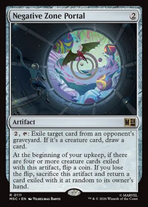 Negative Zone Portal Surge - Surge Foil<br /><span class="collector-number">Collector No. 111</span>