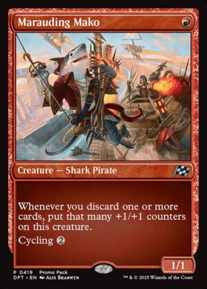 Marauding Mako<br /><span class="collector-number">Collector No. 419</span>