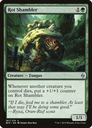 Rot Shambler - Foil<br /><span class="collector-number">Collector No. 187</span>