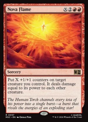 Nova Flame Surge - Surge Foil<br /><span class="collector-number">Collector No. 57</span>