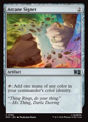 Arcane Signet Surge - Surge Foil<br /><span class="collector-number">Collector No. 192</span>