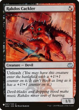 Rakdos Cackler<br /><span class="collector-number">Collector No. GK2-67</span>