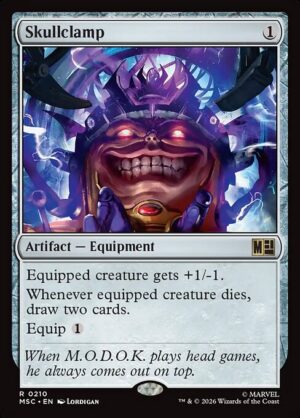 Skullclamp Surge - Surge Foil<br /><span class="collector-number">Collector No. 210</span>