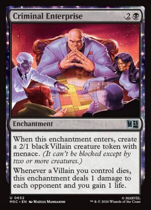 Criminal Enterprise - Foil<br /><span class="collector-number">Collector No. 652</span>