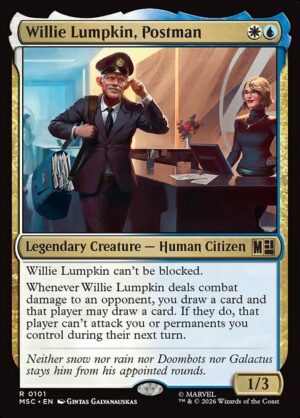 Willie Lumpkin, Postman Surge - Surge Foil<br /><span class="collector-number">Collector No. 101</span>
