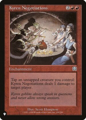 Kyren Negotiations<br /><span class="collector-number">Collector No. MMQ-198</span>