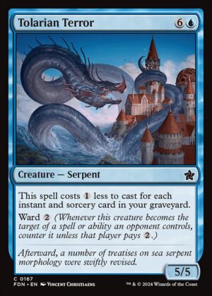 Tolarian Terror<br /><span class="collector-number">Collector No. 167</span>