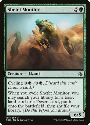 Shefet Monitor<br /><span class="collector-number">Collector No. 186</span>