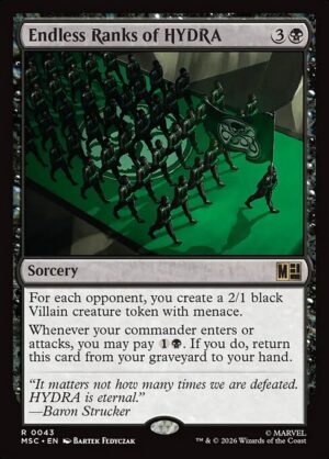 Endless Ranks of HYDRA Surge - Surge Foil<br /><span class="collector-number">Collector No. 43</span>